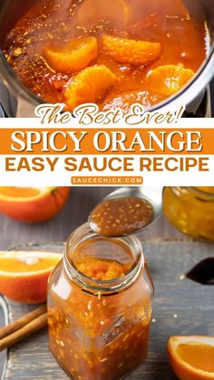 Spicy Orange Sauce Recipe Sauce For Spring Rolls, Orange Sauce Recipe, Spring Roll Sauce, Easy Sauce Recipe, Hot Sauce Recipes, 20 Minute Recipes, Orange Sauce, Orange Spice