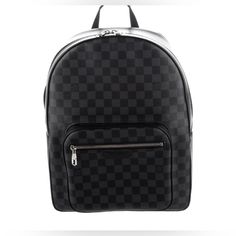 This Is A Men’s Josh Louis Vuitton Backpack Gently Used No Stains Or Rips And I Know He Comes With Original Duster Bag Originally Paid $2500 With Tax. 100% Authentic Practically New Barely Used Louis Vuitton Backpack, Bags Louis Vuitton, Louis Vuitton Bags, Men's Backpack, Louis Vuitton Bag, Black Gray, I Know, Black And Grey, Louis Vuitton