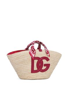 Neutral Bag, Dolce And Gabbana Handbags, Straw Tote Bag, Straw Tote, Dolce E Gabbana, Silk Twill, Red Silk, Leather Care, Dolce & Gabbana