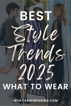 Get ready to turn heads with the hottest 2025 style trends. I’m talking must-try pieces, outfit inspo, and where to shop to stay ahead of the curve. The new boho? Powder pink? Elegant sheer? Sporty meets capsule wardrobe? Get all the tea and more including 2025 fashion trends spring summer, 2025 fashion trends winter, style trends 2025 women, 2025 fall fashion trends women, 2025 2026 fashion trends, 2025 fashion trends vogue, current fashion trends, latest fashion trends, 2025 fashion trends street style, 2025 fashion trends color, and fashion trending. Latest Trending Outfits For Women, Fashion Spring 2025 Women, 2025 Womens Fashion, Colors For 2025 Fashion, Spring 2025 Capsule Wardrobe, Trending 2025 Fashion, 2025 Women’s Fashion, Fashion Trends Women 2025