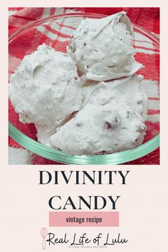 Looking for a classic holiday treat? This Divinity Candy is a must-try! With a perfect balance of sweetness and crunch from pecans, it's the ultimate melt-in-your-mouth candy. Perfect for gifting or sharing at festive gatherings! It's also great for spring desserts, Easter desserts, or Mother's Day desserts.