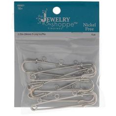 the jewelry shoppe stainless steel hooks pack of 10 - silver plated hooks