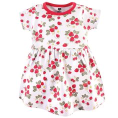 Hudson Baby cotton dresses are the perfect outfit for your little girl. Featuring adorable prints and stripes, our dresses are great outfits for special occasions because they are fashionable and comfortable for baby to wear. Our dresses are made with premium fabrics and the most convenient construction for easy on and easy off. Hudson Baby Infant and Toddler Girl Cotton Short-Sleeve Dresses 2pk, Strawberries is a great baby essentials set for your little one. Outfits For Special Occasions, Essentials Set, Great Outfits, Hudson Baby, Special Occasion Outfits, Easter Dress, Sleeve Dresses, Baby Essentials, Size 4t