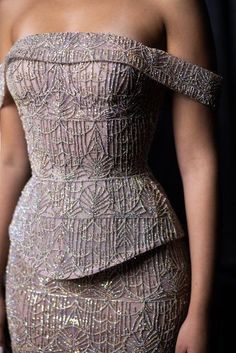 Beaded Clothes, Rami Kadi, Bridal Details, Classy Dresses, Stylish Work Attire, African Traditional Dresses, January 13, Fashion Inspiration Design, Evening Dresses Elegant