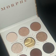 Brand New- In Box Green Candy Canes, Makeup Morphe, Morphe Makeup, Gold Palette, Palette Color, Festival Makeup, Flawless Makeup, Flawless Skin