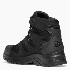 Security Underfoot. From tactical to trail, the Downrange is your most reliable ready-up. A durable outside, clad in full-grain leather and nylon upper with GORE-TEX waterproofing. A capable foundation, with a shock absorbing midsole, nylon shank, and slip-resistant custom Vibram� lug design. The Downrange is your go-to for go time. Black Abrasion-resistant Waterproof Boots For Sports, Functional Impact Resistant Boots For Outdoor Work, Functional Impact-resistant Boots For Outdoor Work, Impact-resistant Gore-tex Lace-up Waterproof Boots, Rugged High-top Waterproof Boots With Shock Resistance, Tactical Lace-up Impact Resistant Hiking Boots, Rugged High-top Waterproof Shock Resistant Boots, Rugged High-top Waterproof Boots Shock Resistant, Functional Gore-tex Work Boots With Impact Resistance