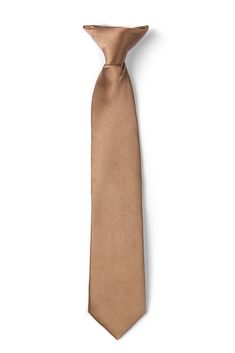 Suit up to perfection with the beautiful solid boys ties by Peter Hayer. This microfiber cappuccino brown boys tie features a refined satin finish, giving just the right amount of sheen that's perfect for formal events, important business meetings, or weddings. This durable tie is never short on style and you'll be receiving compliments for years to come. Imported. Classic Solid Color Adjustable Tie, Brown Boys, Boys Ties, Suit Up, Business Meeting, Cappuccino, Tie Clip, Formal Event, Weddings