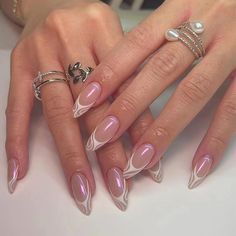 FREE SHIPPING ON ORDERS $9.95+ Buy 3 Get 1 More Free CODE: 4YOU Buy 5 Get 5 More Free CODE: 5FREE Easy Nails, Nails Set, French Acrylic Nails, Nail Supplies, Nail Swag, Nail Forms, Nail Patterns, Stick On Nails, Manicure Y Pedicure