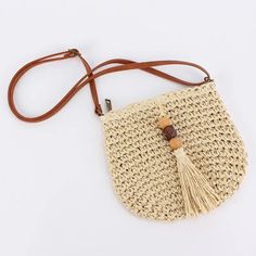 Women Handmade Straw Woven Small Bucket Bag Fashion Crossbody Shoulder Bag Ladies Simple Design Handbag Summer Travel Beach Bag SPECIFICATIONS Handbags Type: Shoulder Bags Types of bags: SHOULDER BAGS Main Material: Polyester Lining Material: Linen Shape: Casual Tote Gender: WOMEN Style: Casual Number of Handles/Straps: two hardness: Moderately soft material quality: Grass weaving Luggage shape: Vertical square shape Opening mode: zipper [New Arrival 20240524] Beach Satchel With Adjustable Strap, Casual Satchel Bag With Long Strap, Casual Summer Shoulder Bag With Long Strap, Beige Shoulder Bag Satchel, Beige Shoulder Bag Fashion Accessory, Summer Bags With Adjustable Long Handle, Beach Satchel With Mobile Phone Bag, Summer Bags With Long Strap For Daily Use, Natural Bag With Adjustable Long Handle