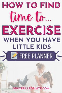 You're already chasing kids- who has the time to workout? Learn these simple and easy ideas to get the exercise you need without sacrificing your sanity or family time. No plan or program? No problem... These resources will fit into any busy woman's toolbox and give you the motivation you need to get started (or started again)! #momhacks #workout #momlife Christian Diet, Ways To Exercise, How To Start Exercising, Hiit Session, Strength Training Workouts, Free Planner, Easy Ideas, How To Wake Up Early