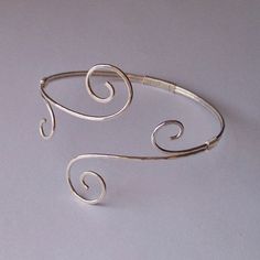 Sterling Silver Upper Arm Cuff  Armlet  Armband  by StoneDelite $80.00 #armjewelry #arm #jewelry #prom Arm Cuff Jewelry Silver, Upper Arm Bracelets, Upper Arm Jewelry, Arm Cuff Jewelry, Upper Arm Bracelet, Upper Arm Cuff, Arm Bracelets Upper, Upper Arm Cuffs, Arm Bracelet