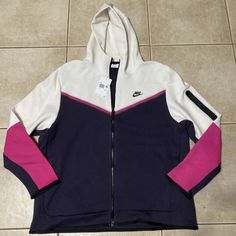 New Nike Sportswear Tech Men's 2xl Rare White Fusia Pink Fleece Hoodie. New With Tags Nike Tech Fleece Duo, Nike Tech Fleece Matching Couple, Nike Tech Fleece Violet, Rare Nike Tech Fleece, Nike Tech Fleece Canada Goose, Nike Tech Fleece Shop, Nike Tech Fleece Baby Pink, Nike Tech On Bed, Sports Season Fleece Hoodie Outerwear