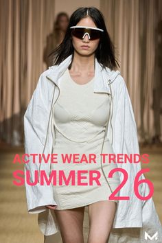 Discover new styles for activewear Summr 2026 in each trend concept based on the latest fashion trends and my experience as active wear designer – to create innovative and outstanding designs.Active Wear, active wear trends, trend report S26, trend forecast, pantone Styles For Winter, Trend Forecast, Sportswear Trends, Trends Magazine, Fashion Forecasting, Womens Windbreaker, Womens Sports, Trend Report, Tailored Design