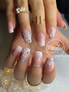 Baby Boomer, Manicure Y Pedicure, Gel Nails, Spa, Nail Art, Iphone, Nails, Crochet, Art