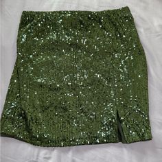 Dazzle In This Elphaba Green Sequin Skirt New No Tags Green Sequin Skirt, Sparkle Party, Green Sequins, Short Skirt, Sequin Skirt, Sequin, Topshop, Womens Skirt, Sparkle