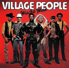 the album cover for village people's macho man