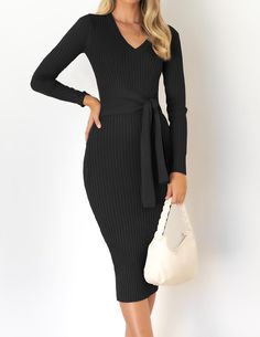 This Winter Long Sleeve Belted Midi Sweater Dress is a timeless addition to your wardrobe. Crafted from a wool-blend fabric, this midi-length sweater dress features long sleeves, a belt, and a comfy fit. Enjoy a warm, effortless look all season long! 50% Viscose, 28% Nylon, 22% Polyester Imported Pull On closure Hand Wash Only Size Chart S 4--6 33-35'' 25-26'' 35-37" M 8--10 35-36'' 27-28'' 38-39" L 12--14 38-40'' 29-31'' 40-42" 1X 14-16 40-42'' 33.5-36'' 44-46" 2X 18-20 42-44'' 37-40'' 47-50" Midi Sweater Dress, Winter Knit Hats, Sweater Dress Midi, Boot Accessories, Fuchsia Pink, Winter Knits, Comfy Fits, Winter Wear, Dresses Xs