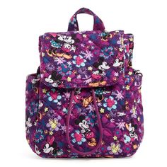 #ad Top Rated Vera Bradley Disney Mini Backpack - NWT, Fashion Women's Bags Disney Mini Backpack, Vera Bradley Prints, Vera Bradley Backpack Campus, Vera Bradley Disney, Disney Handbags, Vera Bradley Purses, Sweet Floral, Small Backpack, Disney Fun