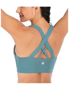 Sports Bra for Women, Criss-Cross Back Padded Strappy Sports Bras Medium Support Yoga Bra with Removable Cups: -women sports -sports dress -nike sports -all sports -sport casual outfits -sport wear women -sportswear -fashion sport -sports team outfits for women -sports hairstyles -lululemon spandex -sport shorts -womens sports wear -hair for sports -black athletic shoe -vsx sport -bra outfit fashion -sports fitness -outfit sport -sports apparel -outfits for sports events -adidas sport bras