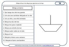 an activity sheet with the words in spanish