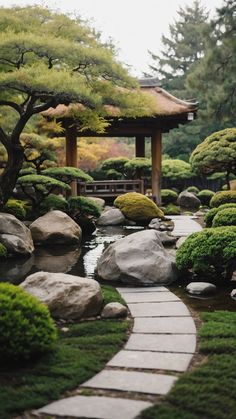 Escape into the serene world of Japanese garden design with this aesthetic landscape filled with plants of every shade Explore small design ideas modern backyard layouts and beautiful Japanese garden styles Japanese Gardens Landscape, Japanese Pagoda Garden Ideas, Japanese Garden Aesthetic, Backyard Layouts, Mulberry Manor, Mini Japanese Garden, Cabin Chronicles, Zen Garden Backyard