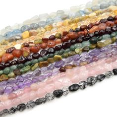 Introducing our exquisite Gemstone Pebble Nugget Beads - a harmonious blend of natural beauty and artistic craftsmanship. These beads are more than just embellishments; they are a reflection of the Earth's geological artistry, meticulously handpicked and polished to perfection. Each bead tells a story of nature's evolution, showcasing the unique colors, patterns, and textures that only genuine gemstones can offer. These pebble nugget beads capture the essence of elegance, making them an ideal ch Rich Color Palette, Professional Jewelry, Photo Size, Natural Beads, Creative Expressions, Natural Wonders, Unique Colors, Wearable Art, Timeless Beauty