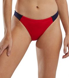 The TYR Women's Mini Bikini Bottom is designed for minimal coverage with maximum style and comfort, ideal for sunbathing or beach sports.Features Minimal coverage Fully lined with antimicrobial lining Adjustable drawcord at waist New tab logo TYR USA capsule logo Details Fabric: 94% Polyester / 6% Spandex Care: Hand wash cold, lay flat to dry Sun Protection: UPF 50+ Chlorine Resistant: Yes Fit: Competitive / Fitted Adjustable: Yes Country of Origin: Imported Summer Training T-back Swimwear, Micro-elastic Swimwear For Water Sports In Summer, Summer Training Swimwear With T-back, Red Stretch Swimwear For Training, Red Swimwear For Training In Summer, Sporty Stretch Swimwear For Water Polo, Red Training Swimwear For Summer, T-back Summer Swimwear, Micro-elastic T-back Swimwear For Summer