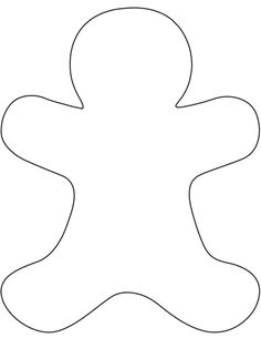 the cut out shape of a teddy bear