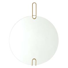 Contemporary Round Mirror with Gold Accents-Accessories-High Fashion Home High Fashion Home, Metal Accents, Curated Design, Round Mirror, Decorative Accents, Tasting Room, Gold Mirror, Round Mirrors, Metallic Accents