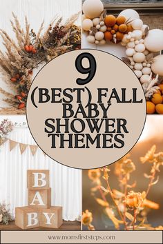 the 9 best fall baby shower themes