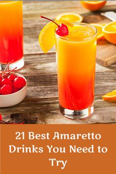 Enjoy the sweet sophistication of amaretto with our curated list of the 21 best amaretto drinks you absolutely must savor! From classic cocktails to inventive concoctions, there's something to tantalize every taste bud. 🥂 #amarettolove #drinkstagram #mixologymagic #sipandsavor #cocktailcreations Drink With Amaretto, Citrus Alcohol Drinks, Amaretto Liqueur Recipes, Amaretto Aloha Cocktail Recipe, Mixed Drinks With Amaretto, Sweet Mixed Drinks Alcohol Recipes, How To Make Amaretto, Drinks Made With Amaretto, Amerreto Mixed Drinks