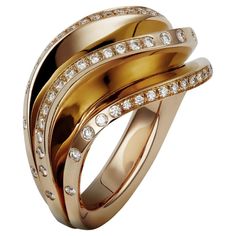 Bvlgari Jewelry, Diamonds And Gold, Pink Ring, Cartier Ring, Love Ring, Ring Box, The Chic, Brilliant Cut Diamond, Pink Gold