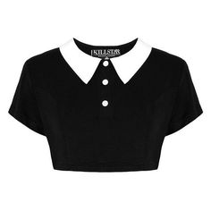 Mode Monochrome, Goth Crop Top, Celana Jogger Wanita, Crop Tops Black, Goth Tops, Shirts Crop Tops, Stretchy Crop Tops, Gothic Tops, Goth Shirt