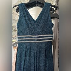 Size 6 Dressy Blue Maxi Dress, Blue Sleeveless Dressy Evening Dress, Dressy Sleeveless Blue Dress, Navy Long Dress, Empire Waist Gown, Lace Poncho, Maxi Long Dress, Blue Peacock, Velvet Maxi Dress