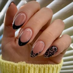 Cowboy Nails, Deco Nails, Black And White Nail, Cheetah Print Nails, Kutek Disney, Unghie Sfumate, Cheetah Nails, Leopard Print Nails, Smink Inspiration