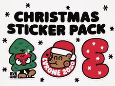 christmas sticker pack for everyone 2013