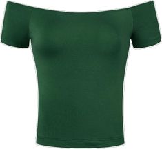 Green Off-shoulder Casual Top, Casual Solid Color Off-shoulder Top, Trendy Green Off-shoulder Top, Green Stretch Off-shoulder Top, Casual Green Off-shoulder Top, Green Fitted Off-shoulder Top, Velvet Cami Top, Solid Crop Top, Velvet Cami