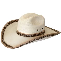 Authentic Sahuayo Region Mexico Palm Moreno Straw Premium Vaquero Cowboy Hat Authentic Sahuayo Moreno Palm Premium High Density 18 Braid Per Inch Hand Shaped In San Francisco Del Rincon, Mexico 4" Brim With Wide Fabric Binding - Adjustable Chin Strap Three Grommet Vents On Each Side - Elastic Sweat Band For A Comfortable Fit White Straw Hat For Ranch, White Fitted Country Straw Hat, White Fitted Country Style Straw Hat, Fitted White Panama Hat For Rodeo, Traditional White Panama Hat With Wide Brim, Traditional White Rodeo Hat, Traditional White Hat For Rodeo, White Casual Panama Hat For Rodeo, Casual White Panama Hat For Rodeo