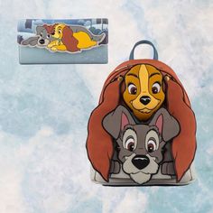 Loungefly Disney Lady And The Tramp Cosplay Mini Backpack And Wallet Brand New - With Tags Adjustable Straps Zip Around Closure Wallet Dimensions 4h X 8w Backpack Dimensions 10.5h X 9w X 5d Disney Leather Backpack For Disney Trips, Disney Leather Backpack, Disney Leather Backpack For Everyday Use, Disney Leather Backpack For School, Disney Leather School Bags, Disney Leather School Backpack, Brown Disney Bags For Everyday Use, Disney Style Brown Bag For Everyday Use, Disney Everyday Brown Bags