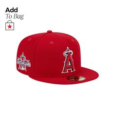 in stock Los Angeles Angels, Store Signs, Fitted Hat, Fitted Hats, Snapback Hat, Team Colors, Snapback Hats, New Era, All Star