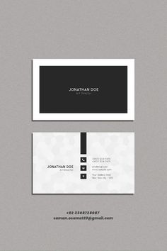 Clean Minimal Visiting Card Reception Desk Design, Corporate Image, Minimal Business Card, Cleaning Business Cards, Visiting Card, Visiting Cards