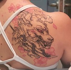 #sesshomaru #sesshomarudemon #tatto #inuyasha #tessaiga #anime #inuyashatattoo #demon Inuyasha And Sesshomaru Tattoo, Kilala Inuyasha Tattoo, Amine Tattoos Ideas, Inuyasha Tattoo Sesshomaru, Inyusha Tattoo Ideas, Anime Thigh Tattoo, Demon Dog Tattoo, Inuyasha Necklace, Sesshomaru Tattoo