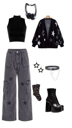 Outfit Inspo Casual, Casual Style Outfits, Dream Clothes, Teen Fashion Outfits, Grunge Outfits