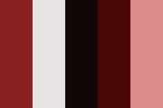 red and black striped wallpaper with vertical stripes in the center, from top to bottom