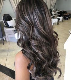 Ash Brown Hair Balayage, Ash Blonde Hair Colour, Ash Brown Hair, Dark Hair With Highlights, Ash Blonde Hair