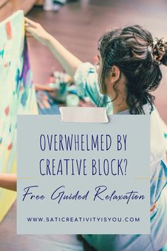 Overwhelmed by creative block? This free guided relaxation will help you find clarity and spark new ideas. Download now! 🌿🎨 #CreativeClarity #GuidedMeditation #UnlockInspiration Creative And Aesthetic Development, New Ideas