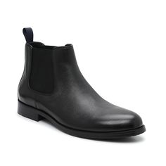 Vince Camuto-Laken Chelsea Boot The Laken Chelsea boot from Vince Camuto is easy to dress up or down for any occasion. A leather lining keeps this pair breathable while the traction sole ensures stable steps.A waterproof finish protects the genuine upper. Black Chelsea Boots, Vince Camuto Shoes, Chelsea Boot, Vince Camuto, Chelsea Boots, Chelsea, Ankle Boot, Dress Up, Boots