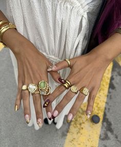 Dope Jewelry Accessories, Dope Jewelry, Chunky Jewelry, Funky Jewelry, Stacked Jewelry, Jewelry Lookbook, Pinterest Account, Girly Jewelry, Dream Jewelry