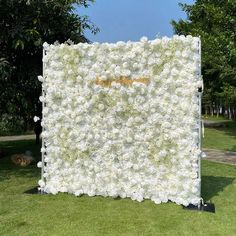 🌸Handmade Roll-Up Fabric Flower Wall Flower Wall Backdrop, Stage Backdrop, Floral Party, Salou, Photo Booth Backdrop