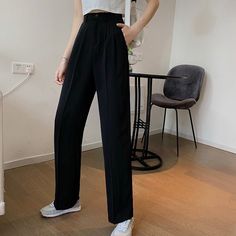 SPECIFICATIONS Material: Acetate Length: Full Length Gender: WOMEN Fabric Type: Blended Closure Type: Button Fly S:Waist:60~80cm,Length:96cm M:Waist:62~82cm,Length:97cm L:Waist:64~84cm,Length:98cm Notes: the Error within 3 cm due to manual measurement(Unit: 1 inch = 2.54 cm, 1 cm = 0.39 inch) Outfit Taehyung, Taehyung Outfit, Wide Leg Pants Pattern, Harem Pants Women, Travel Shopping, Pants Loose, Hipster Fashion, Slim Fit Trousers, Pants Pattern